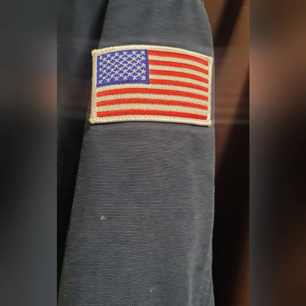 Mens Carhart Detroit Work Jacket In Navy - Picture 3 of 11